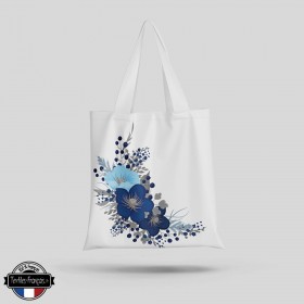 Tote Bag bleuet - textiles-francais.fr