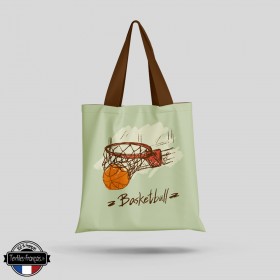 Tote Bag basketball - textiles-francais.fr