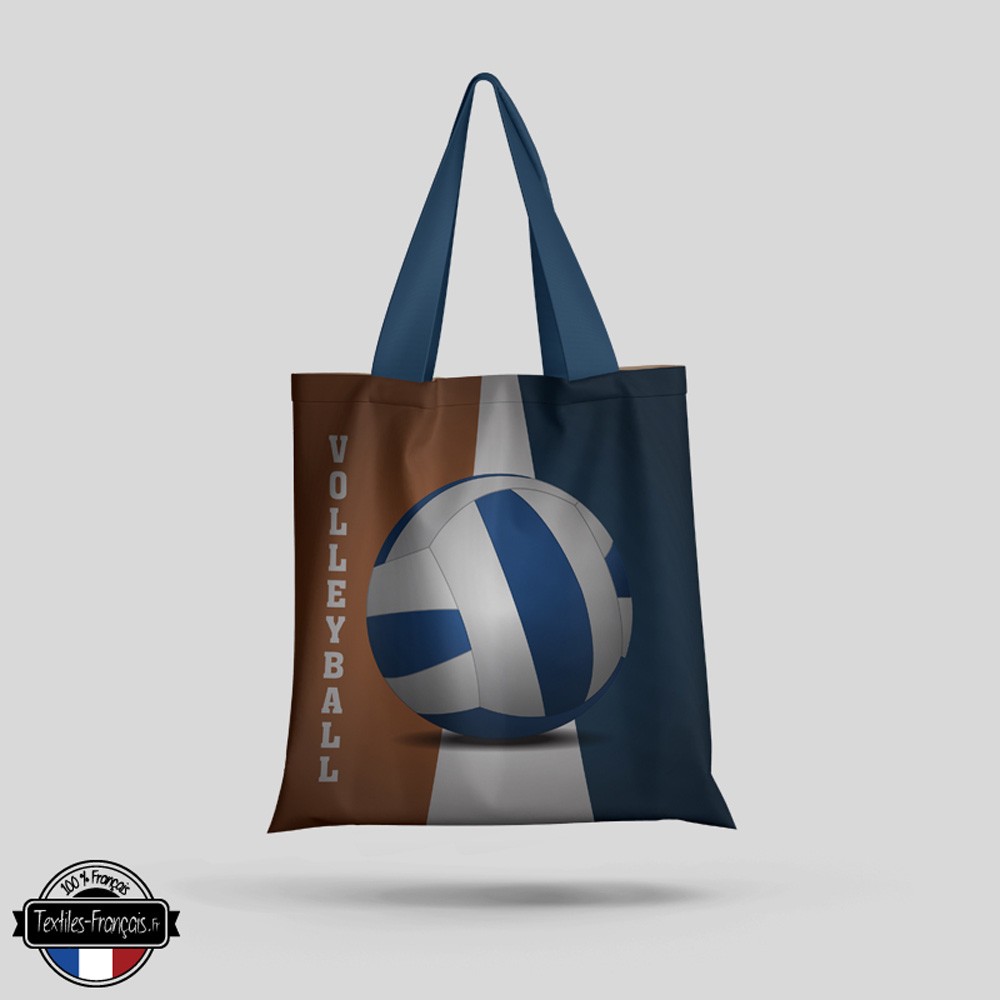 Tote Bag volley ball - textiles-francais.fr