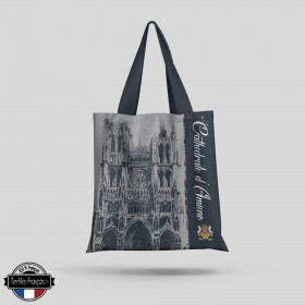 Tote Bag cathédrale d'Amiens - textiles-francais.fr
