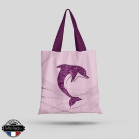 Tote Bag dauphin - textiles-francais.fr
