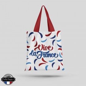 Tote Bag France festive - textiles-francais.fr