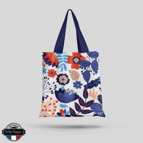 Tote Bag fleurs - textiles-francais.fr