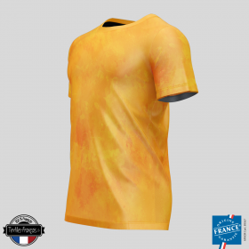 T-shirt brume orange - textiles-francais.fr