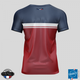 T-shirt français tricolore - textiles-francais.fr