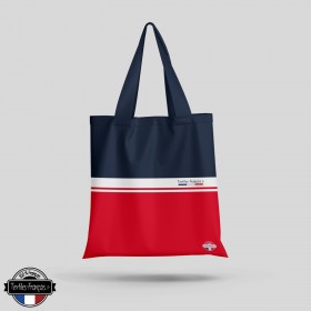 Tote Bag français rouge - textiles-francais.fr