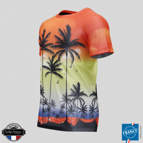 T-shirt palmier - textiles-francais.fr